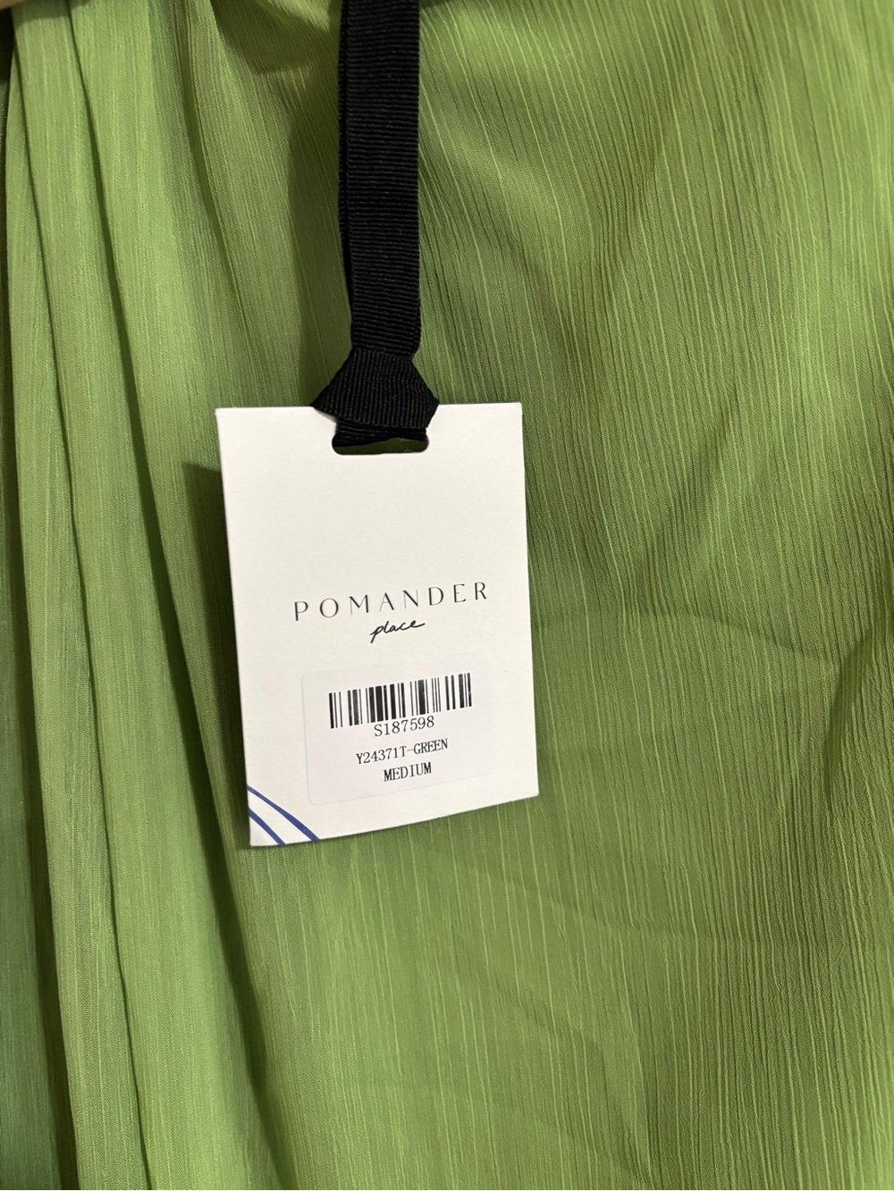 Pomander Place Pistachio Green Soleil Gown - Picture 12 of 14